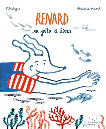 Renard se jette à l’eau