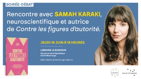 Rencontre avec Samah Karaki &agrave; la librairie Le Bonheur