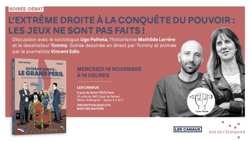 Table ronde &laquo; L&rsquo;extr&ecirc;me droite &agrave; la conqu&ecirc;te du pouvoir : les jeux ne sont pas faits ! &raquo;